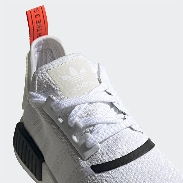 ADIDAS NMD_R1 男鞋 女鞋 慢跑 休閒 BOOST 襪套 透氣 白 黑 紅【運動世界】EH0045 product thumbnail 7