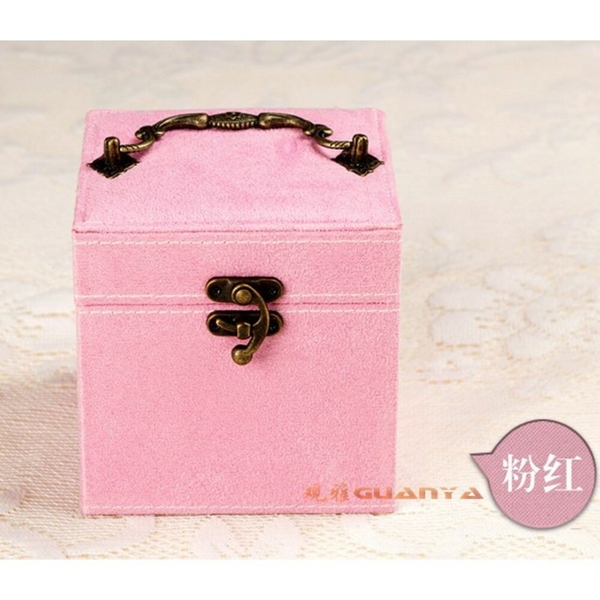 (現貨)　歐式公主首飾盒 三層首飾盒珠寶盒 product thumbnail 3