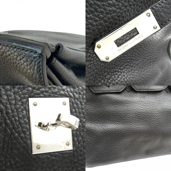 【二手名牌BRAND OFF】HERMES 愛馬仕 黑色 Taurillon Clemence皮革 Birkin 35 柏金 手提包 □H刻 product thumbnail 9