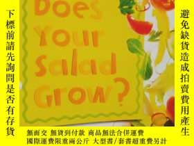 二手書博民逛書店how罕見does your salad growY12498