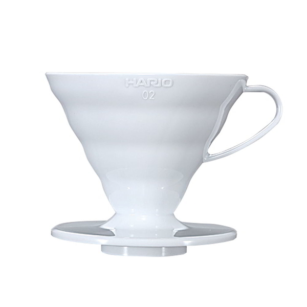 日本HARIO V60白色02磁石濾杯 1~4杯