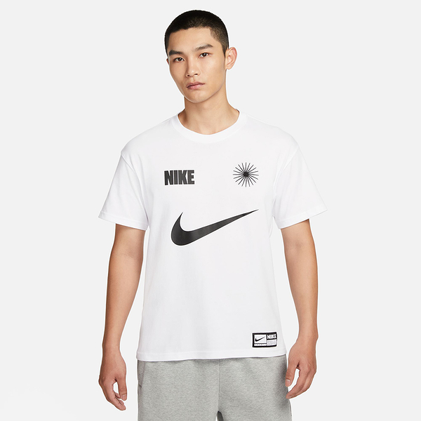 NIKE AS M NK TEE M90 PRM NAOS 2 上衣 短T 男 短袖 運動 白 FJ2307-100