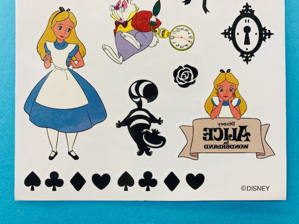 【震撼精品百貨】愛麗絲夢遊仙境_Alice~迪士尼公主系列紋身貼紙-愛麗絲#82286 product thumbnail 5