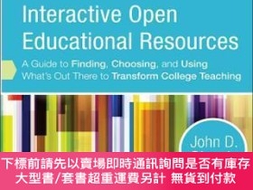 二手書博民逛書店預訂Interactive罕見Open Education Resources: A Guide To Findi