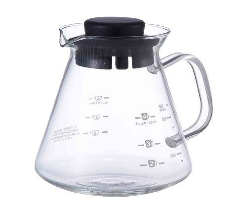 GlassKeep春風格耐熱玻璃花茶壺600ml