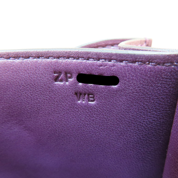 【二手名牌BRAND OFF】HERMES 愛馬仕 紫色 Evercolor皮革 Mini Constance 單肩包 Z刻 product thumbnail 8