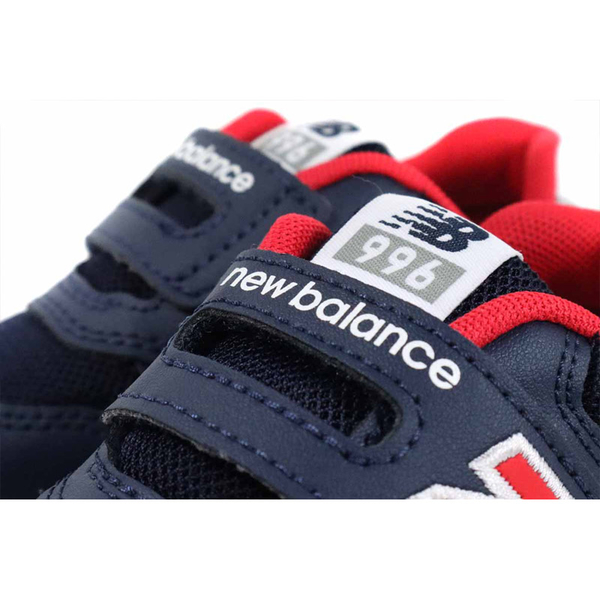 New Balance 996 運動鞋 魔鬼氈 深藍/紅 小童 童鞋 IZ996EB3-W no130 product thumbnail 5