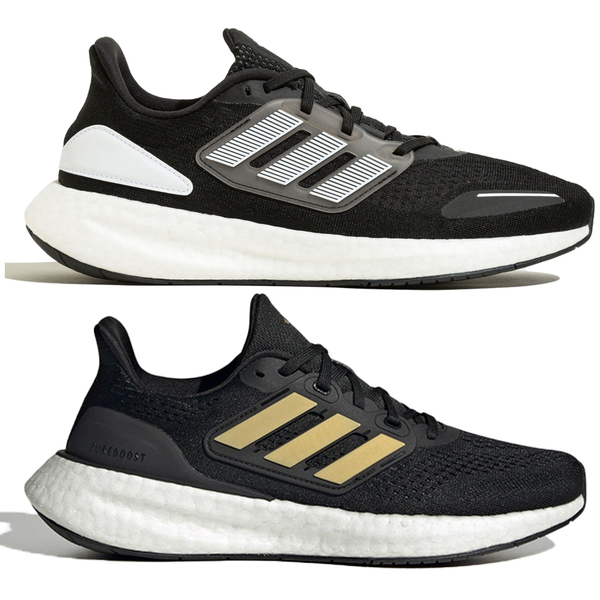 【下殺】Adidas 慢跑鞋 男鞋 女鞋 PUREBOOST 22/23 黑白/黑金【運動世界】HQ3982/IF2391 product thumbnail 2