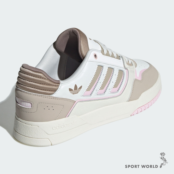 Adidas 休閒鞋 女鞋 皮革 DROP STEP LOW 2.0 白【運動世界】IG4338 product thumbnail 4