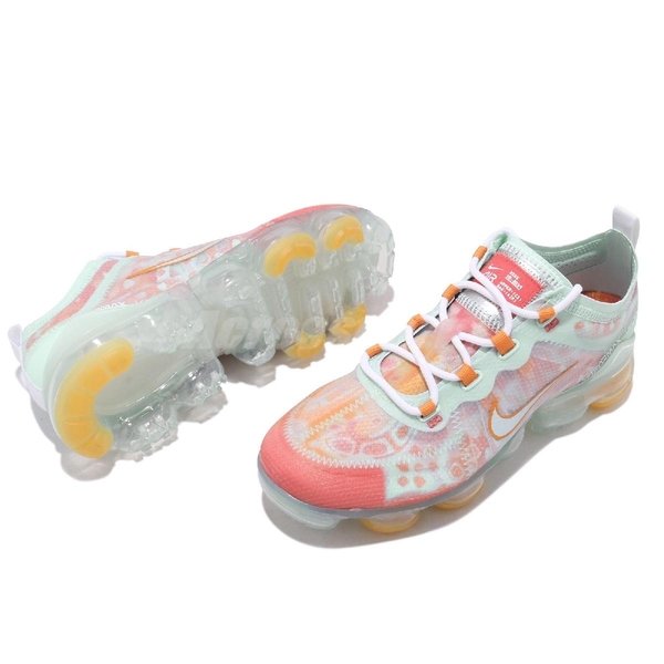 Nike Air VaporMax 2019 Pure Platinum Team Orange GS