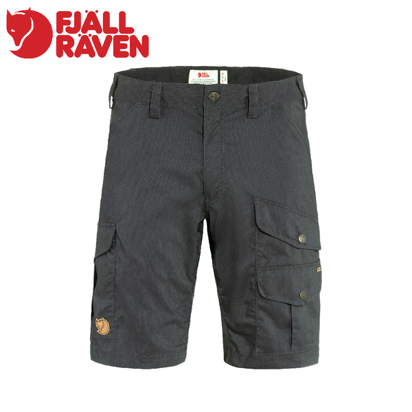 【Fjallraven 小狐狸 男 Vidda Pro Lire 短褲《深灰》】F86892/登山褲/健行褲/休閒褲