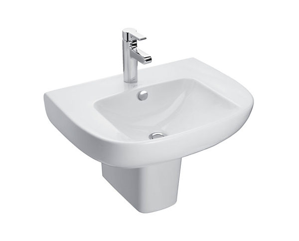 麗室衛浴】美國KOHLER REACH 面盆K-72448 + 短腳柱| 其他浴室用品