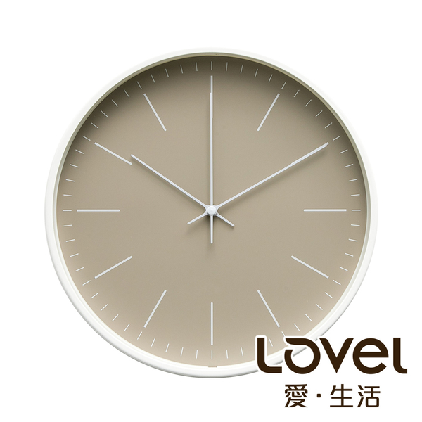 Lovel 30cm北歐簡約金屬框靜音時鐘 - 共5款 product thumbnail 3