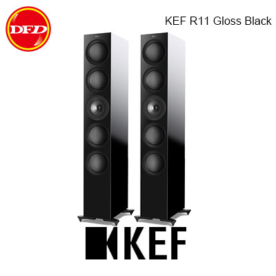 英國 KEF R11 旗艦三路分音座地揚聲器 全新12代 Uni-Q 同軸共點單元 台灣公司貨