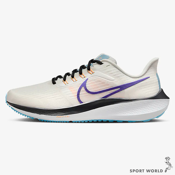 Nike Air Zoom Pegasus 39 女鞋 慢跑鞋 米白紫【運動世界】DH4072-006