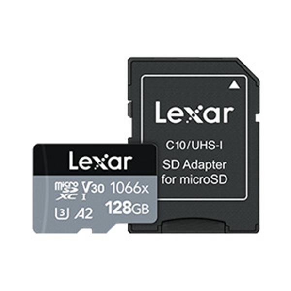 Lexar 雷克沙 Professional 1066x MicroSDXC UHS-I U3 A2 128G記憶卡