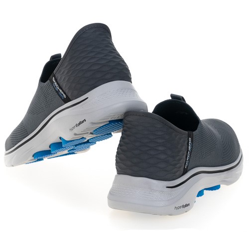 Skechers 休閒鞋 Go Walk 7-Easy On 2 Slip-Ins 運動 男 灰藍 套入式 輕量 216641CCBL product thumbnail 2