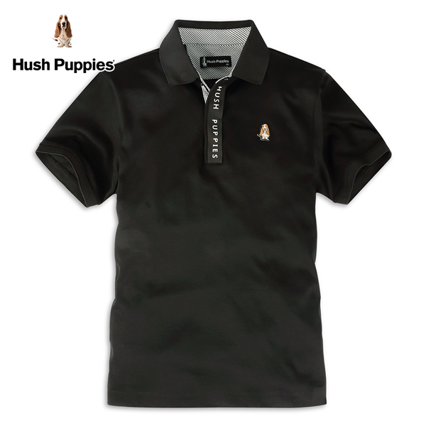 Hush Puppies POLO衫 男裝涼感素面修身短袖POLO衫 product thumbnail 2