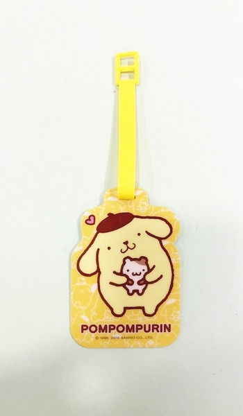 【震撼精品百貨】Pom Pom Purin 布丁狗~布丁狗卡式姓名吊飾#86636 product thumbnail 2