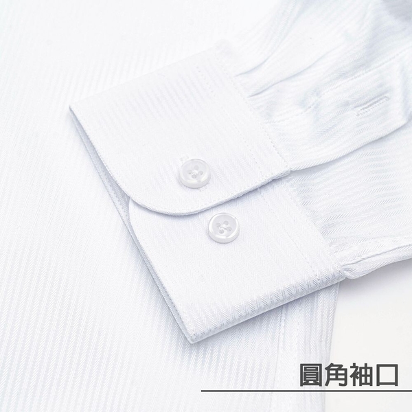 【CHINJUN/35系列】勁榮抗皺襯衫-長袖、藍白條紋、k908 product thumbnail 4