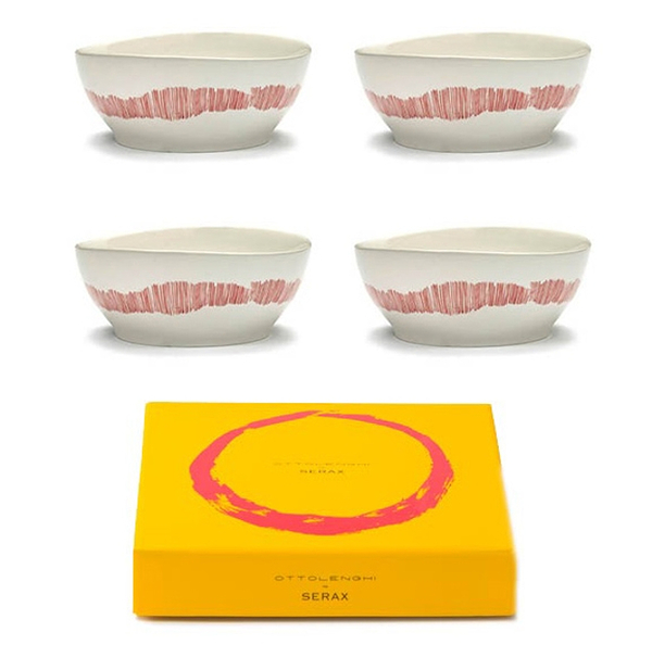 比利時 SERAX OTTO 碗L(4入禮盒組) 18cm-共4款《WUZ屋子》碗 餐碗 禮盒