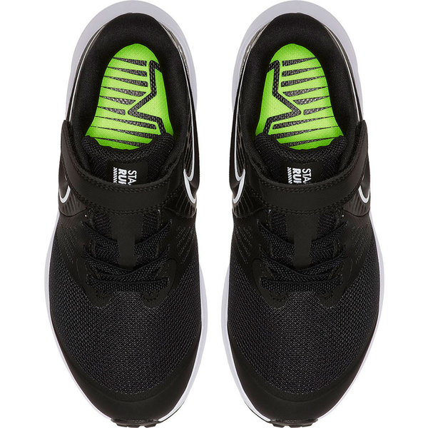 【五折出清】NIKE Star Runner 2 PSV 童鞋 中童 魔鬼氈 黑 AT1801-001 product thumbnail 4