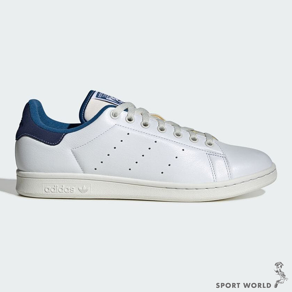 Adidas 男鞋 休閒鞋 皮革 Stan Smith 白藍【運動世界】ID2006