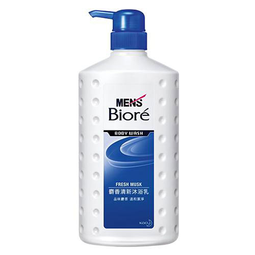 蜜妮MEN S Biore男性專用麝香清新沐浴乳750ml【愛買】 product thumbnail 2