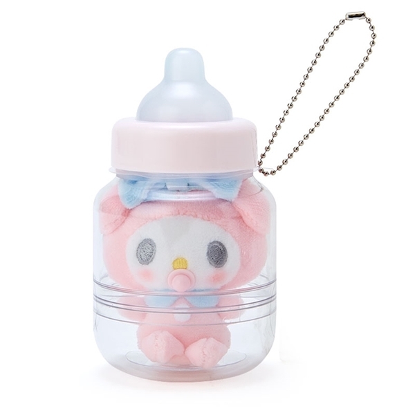 【震撼精品百貨】My Melody_美樂蒂~日本SANRIO三麗鷗 美樂蒂造型瓶中玩偶吊飾 (奶瓶款)*74655