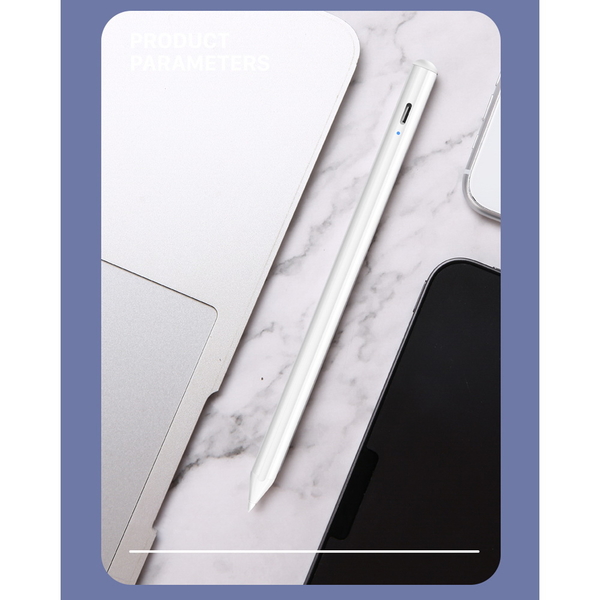 【ITP201純潔白】iPad專用新款二代防誤觸細字主動式電容式觸控筆
