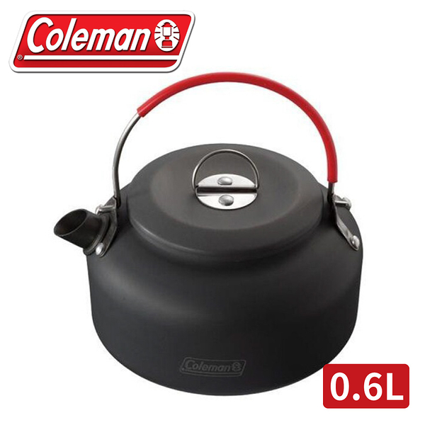 【Coleman 美國 PACKAWAY茶壺 0.6L】CM-PK32J/露營炊具/煮水壺