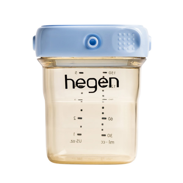 新加坡 hegen 金色奇蹟PPSU多功能方圓型寬口水瓶 330ml+儲存蓋x1(多款可選) product thumbnail 8