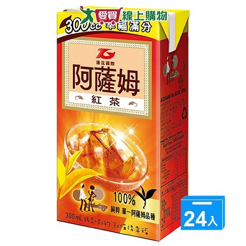 阿薩姆紅茶300ml x 24【愛買】