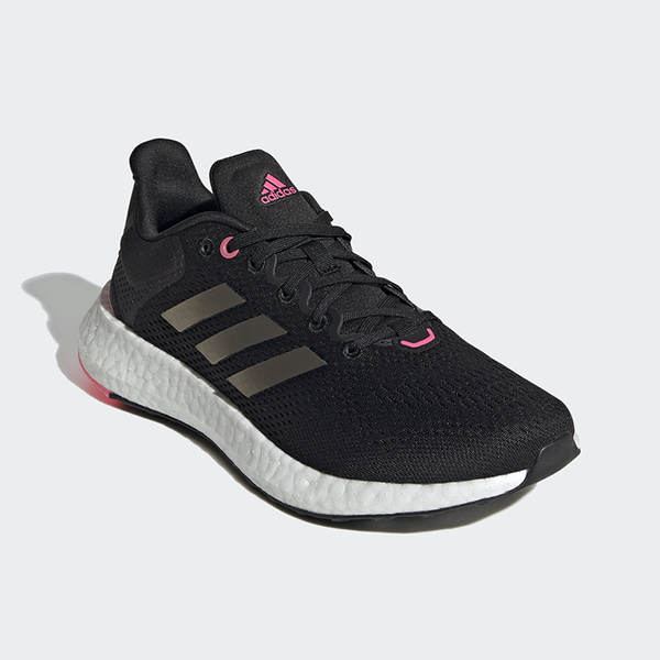 【現貨】Adidas Pureboost 21 男女慢跑鞋 黑 金【運動世界】GY5111 product thumbnail 4