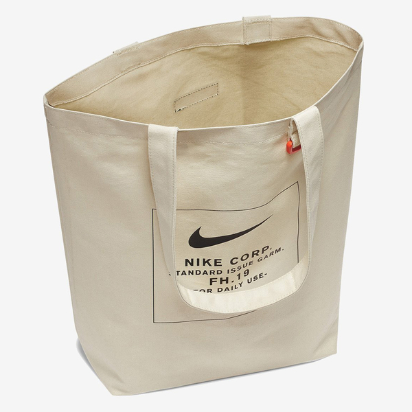 【現貨】Nike Totes Heritage Bag 托特包 帆布袋 購物袋 肩背 米白【運動世界】BA6027-123 product thumbnail 2
