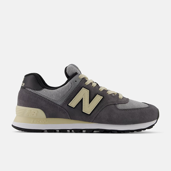 NEW BALANCE 休閒鞋 574 情侶鞋 磁石灰 D楦 麂皮 復古 運動鞋 U574LGG