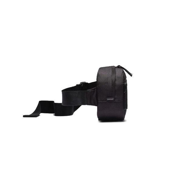 Air Jordan 黑色 腰包 側背包 隨身腰包 單速車 單肩包 腰包 嘻哈 饒舌 慢跑 運動 9A0201-023