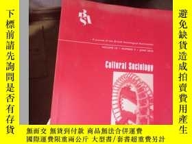 二手書博民逛書店Cultural罕見Sociology VOLUME 10 NU