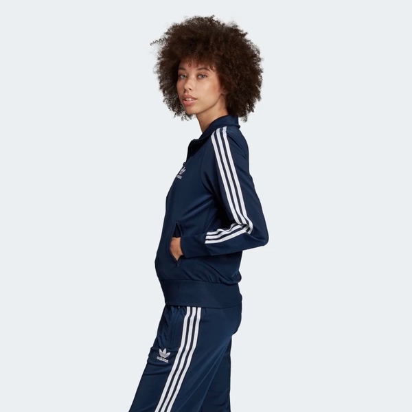 ADIDAS FIREBIRD TRACK TOP 女裝 外套 立領 休閒 慢跑 經典 基本款 深藍【運動世界】ED7517 product thumbnail 3