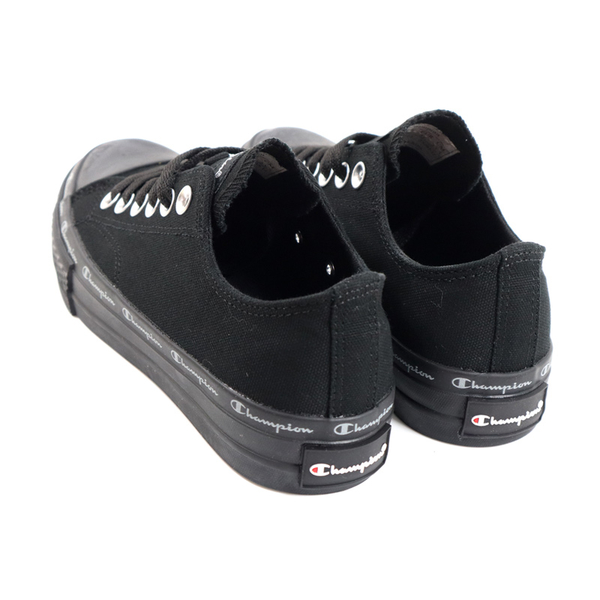 CHAMPION 帆布鞋 休閒鞋 黑色 女鞋 USLS-3013-12 no086 product thumbnail 3