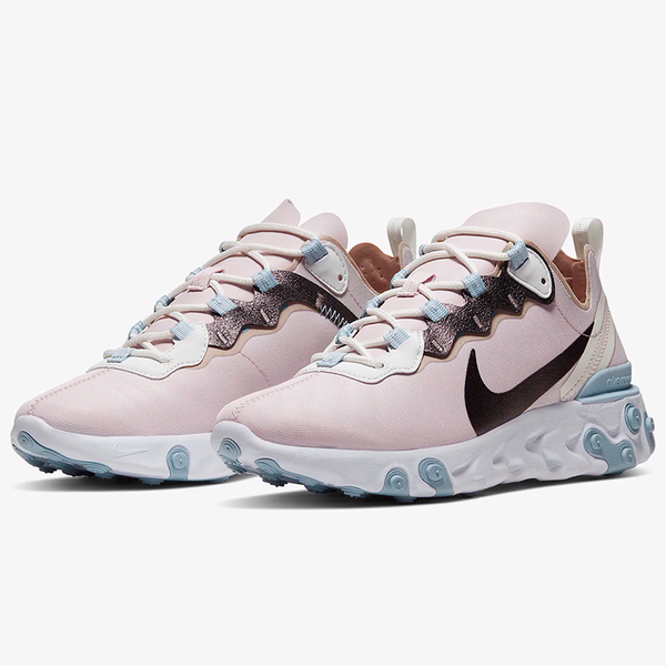 Nike React Element 55 SE 女鞋 慢跑 訓練 襪套 輕量 粉【運動世界】CN3591-600