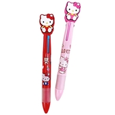 小禮堂 Hello Kitty 造型多色原子筆 0.5mm (2款隨機) 4713791-949576