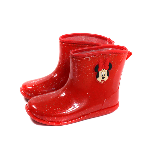 Disney 迪士尼 米妮 雨鞋 中童 童鞋 紅色 D122092 no103