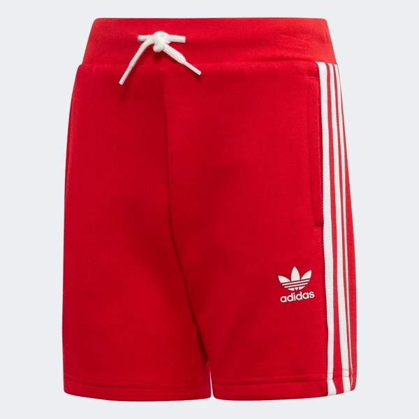 ADIDAS TREFOIL SHORTS TEE SET 童裝 中童 短袖上衣+短褲 棉質 紅 白【運動世界】ED7725 product thumbnail 7