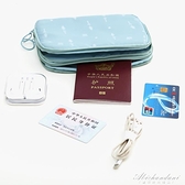 護照包旅行便攜機票收納包證件包袋護照夾防水保護套多功能錢包 四季生活