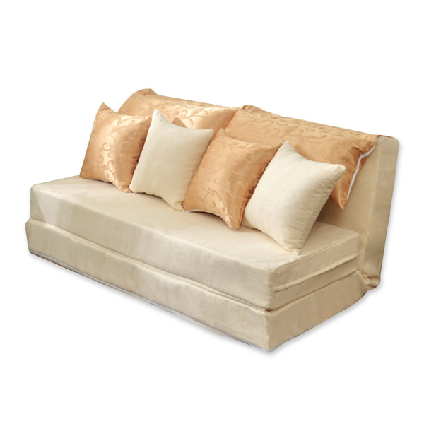 【班尼斯國際名床】~重量級厚片土司沙發床-設計師5尺雙人獨立筒床墊 product thumbnail 2
