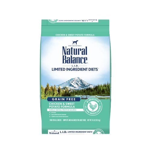 【免運】Natural Balance 低敏無穀地瓜雞肉成犬配方(原顆粒)24LB‧犬糧『寵喵樂旗艦店』 product thumbnail 2