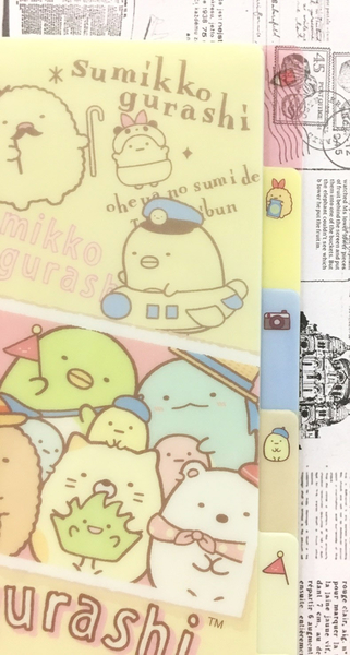 【震撼精品百貨】角落生物 Sumikko Gurashi~SAN-X 多功能文件夾/資料夾-郊遊#69561 product thumbnail 4