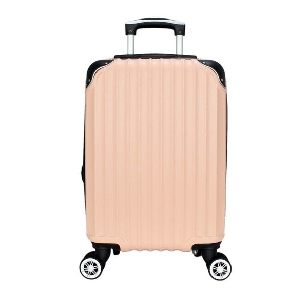 *Eason 威尼斯 ABS行李箱 旅行箱 24吋-櫻花粉