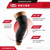 McDavid [6446] 蜂巢式長護膝-黑XL(一組2件)